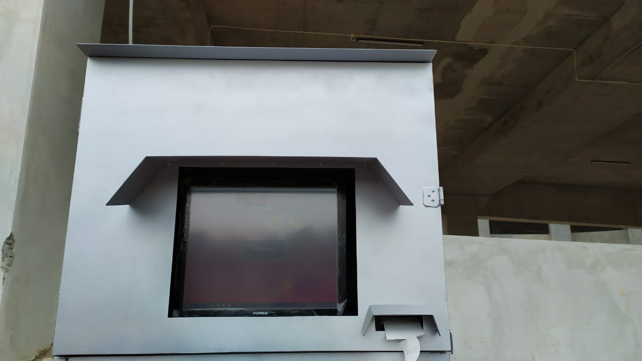 tiket otomatis jembatan timbang